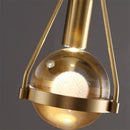 Suspension Cristal Cuivre Luxe Moderne