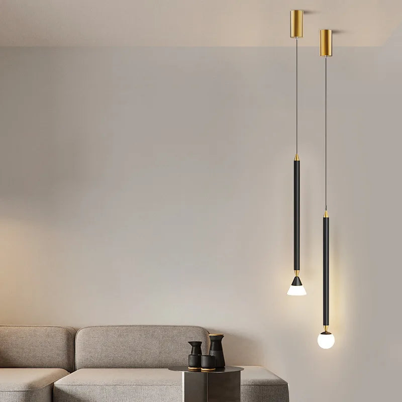 lampe suspendue style nordique - vue 3 sur 10