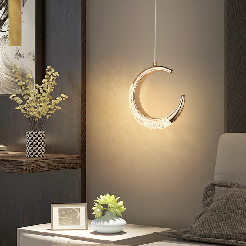 Lampe LED Suspendue Design Nordique Moderne - vue 6 sur 10