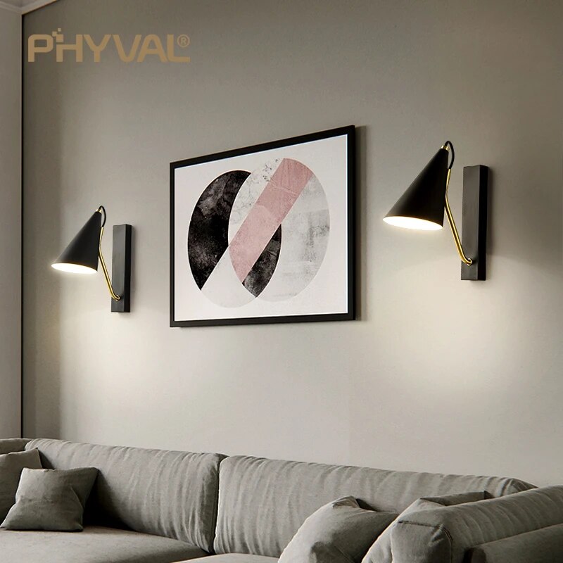 Applique murale nordique moderne simple - vue 4 sur 8
