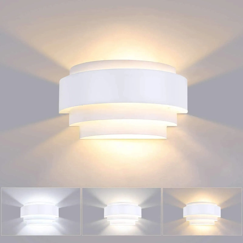 Style nordique éclairage intérieur E27 applique murale LED lumières moderne haut vers le bas lampe de chevet luminaire applique couloir intérieur salon chambre