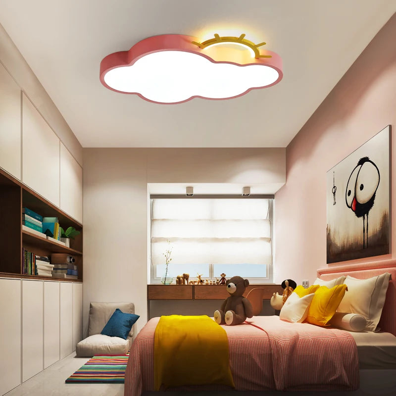 plafonnier led nuage design pour éclairage intérieur décoratif - vue 3 sur 10
