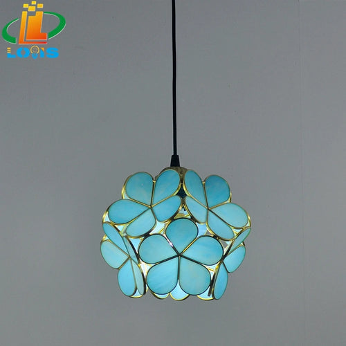 lampe à pétales en verre style nordique pour décoration intérieure - vue 12 sur 18