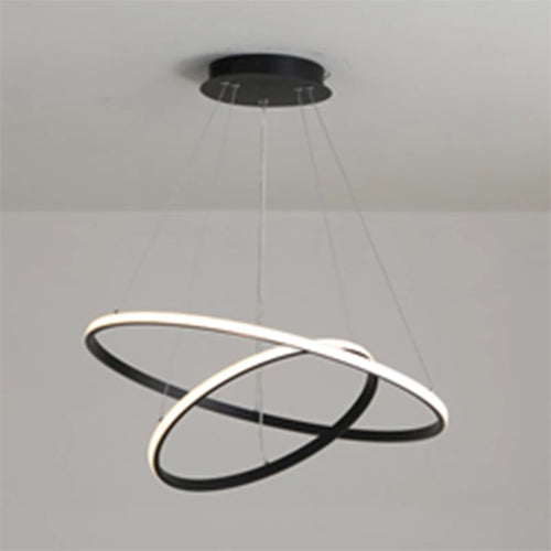 lustre moderne en aluminium pour bar et salle à manger - vue 3 sur 6