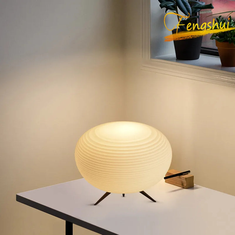 Lampe de Table en verre LED postmoderne