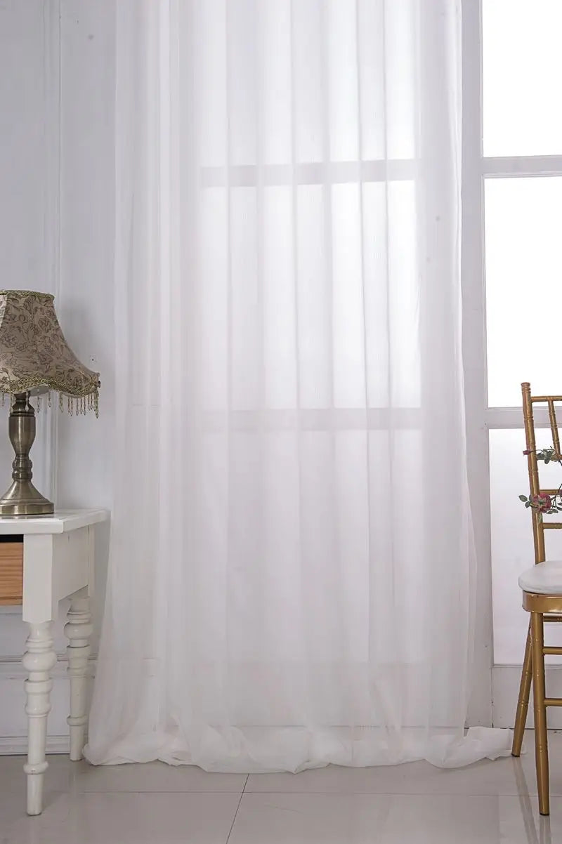 Voilage jacquard géométrique floral rétro style européen maison