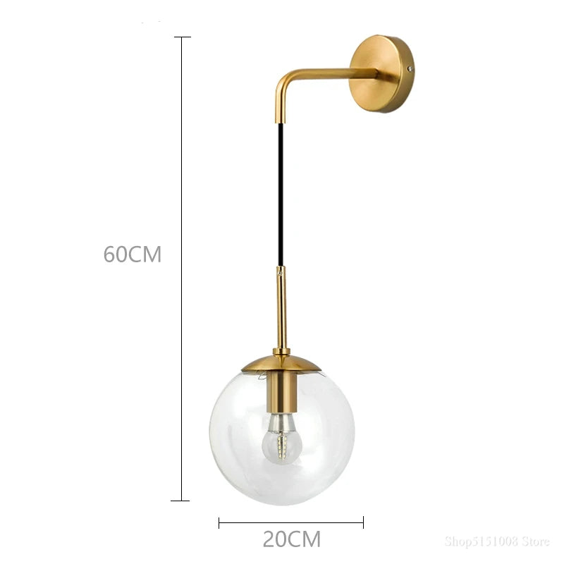 applique murale moderne en verre pour décoration intérieure élégante - vue 12 sur 12