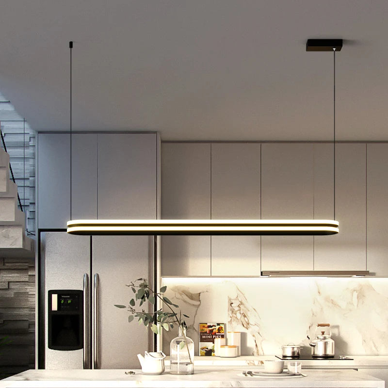 suspension nordique en métal pour intérieur élégant et moderne - vue 5 sur 8