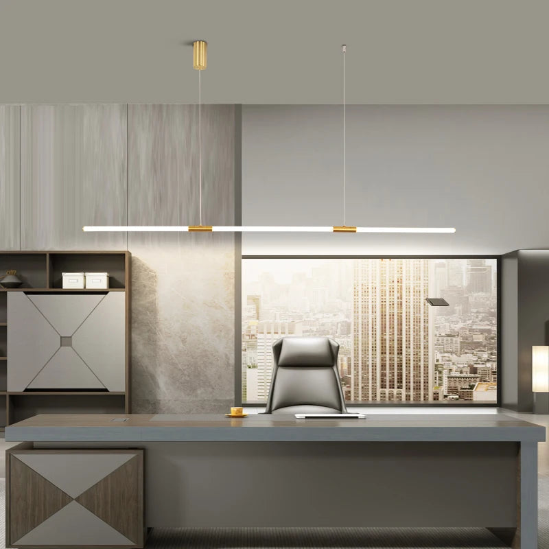 Lustre design style cuivre placage moderne LED