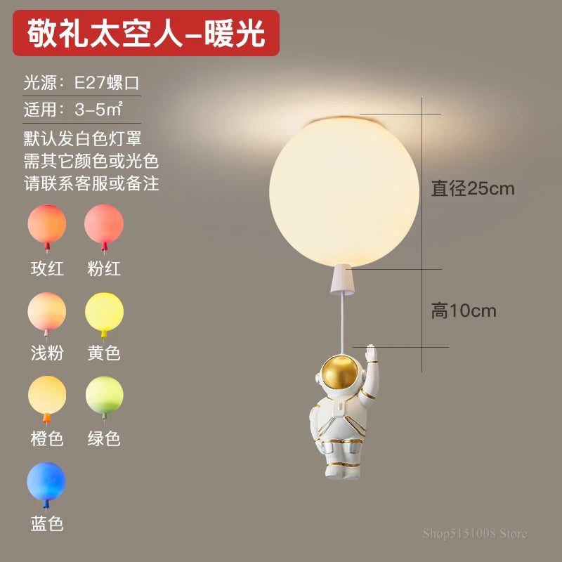 suspension nordique décorative pour chambre d'enfant design ludique - vue 20 sur 22