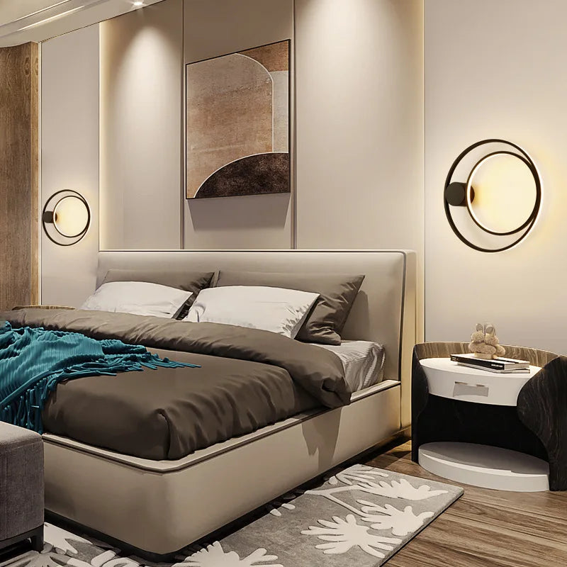 applique murale led moderne décorative pour intérieur - vue 5 sur 8