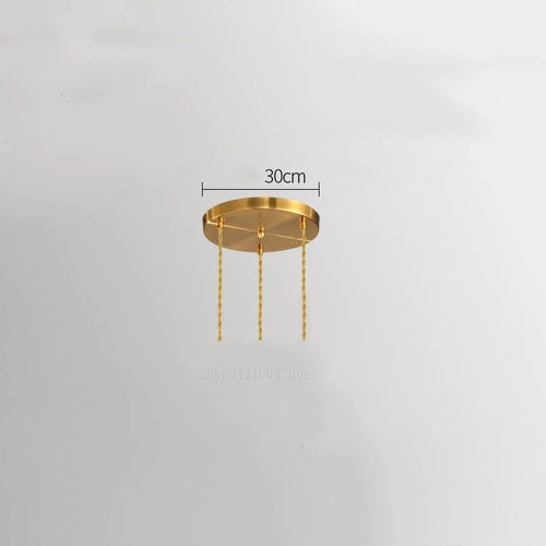 suspension LED en verre design moderne simpliste - vue 13 sur 12