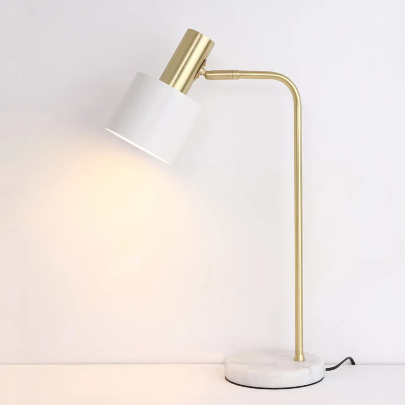 lampe de bureau led nordique réglable pour lecture et décoration