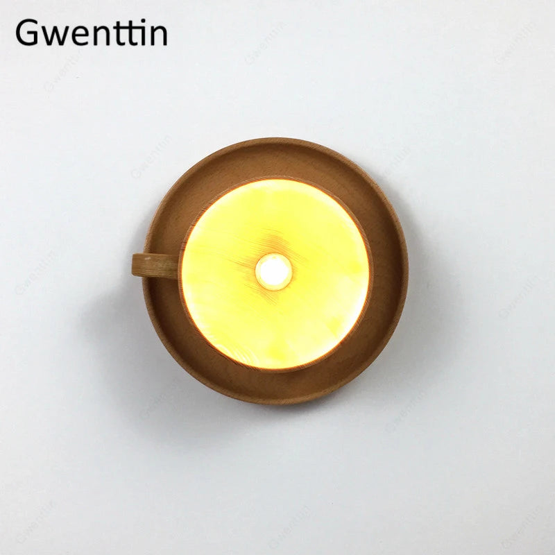 plafonnier en bois nordique pour décoration moderne et industrielle - vue 7 sur 7
