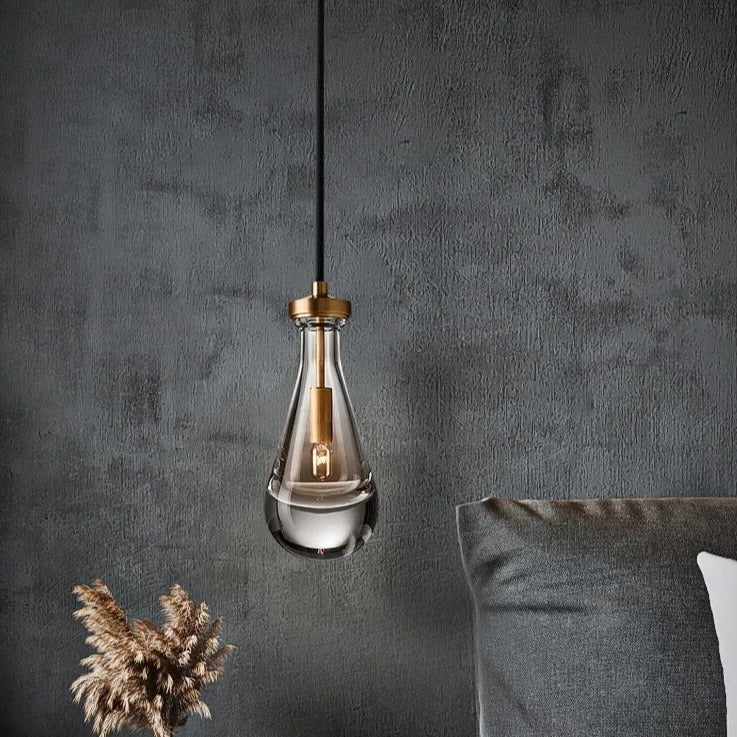 Suspension en cristal au design moderne et luxueux - vue 3 sur 6