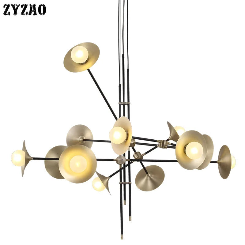 suspension postmoderne nordique design pour éclairage intérieur décoratif - vue 5 sur 10