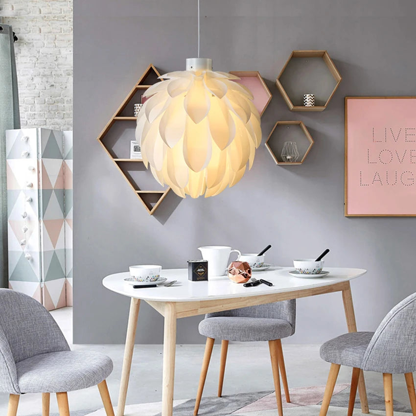 suspension moderne en forme de pomme de pin pour décoration créative - vue 3 sur 10