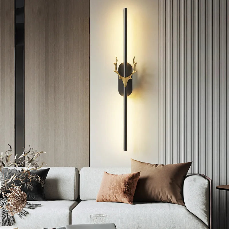 applique murale créative en forme de cerf décorative pour intérieur - vue 4 sur 22