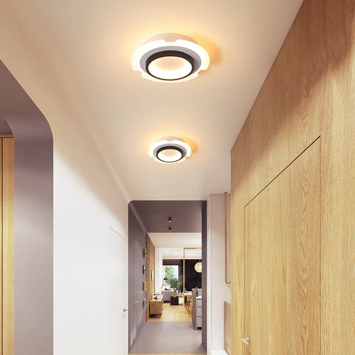 plafonnier led créatif design nordique pour décorer votre foyer - vue 6 sur 9
