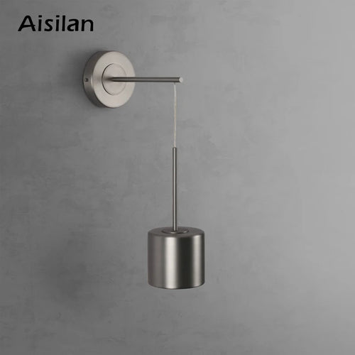 Appliques murales luxe Nickel LED 5W