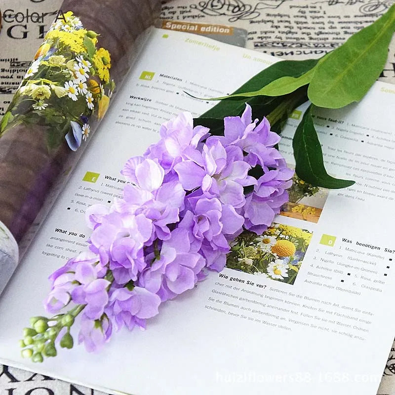 grande branche de fleur artificielle pour décoration automnale et mariage - vue 10 sur 14
