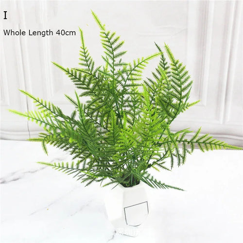 plante artificielle 7 branches pour décoration mariage et Noël - vue 4 sur 21