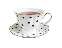 Service a the anglais porcelaine fine peint main