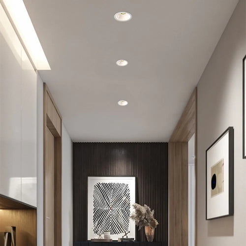 spot led encastré dimmable anti-éblouissement pour intérieur