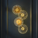 applique murale de luxe en verre design moderne personnalisable