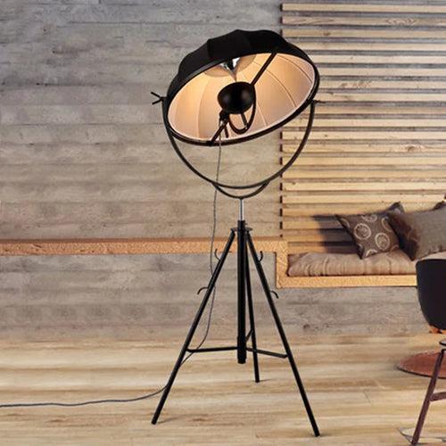 lampadaire led trépied nordique moderne pour décoration intérieure - vue 4 sur 6