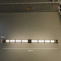 Lustre design led moderne créative style loft rétro