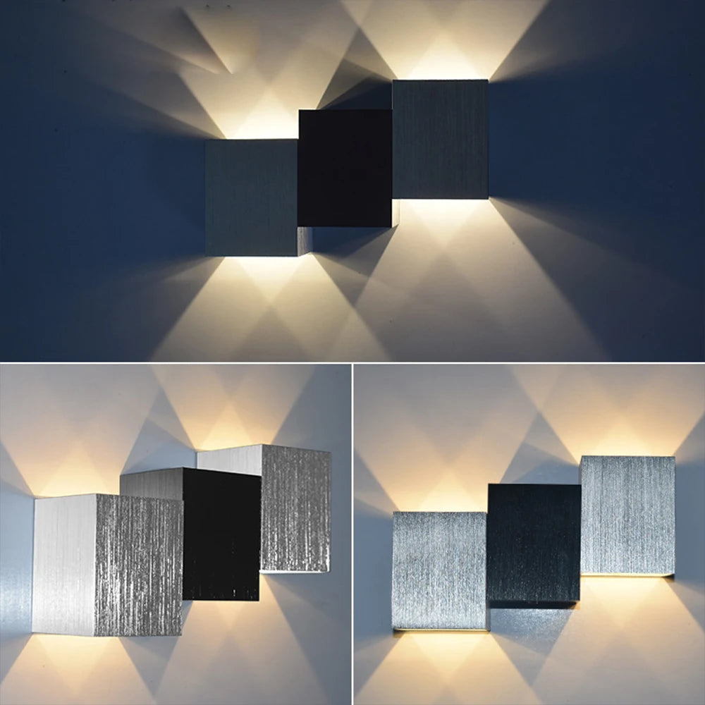 applique murale moderne led pour allée escalier et décor maison - vue 4 sur 9