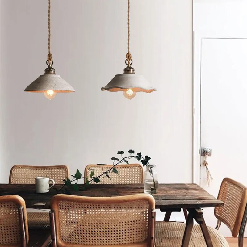 Suspension LED loft style industriel - vue 5 sur 11