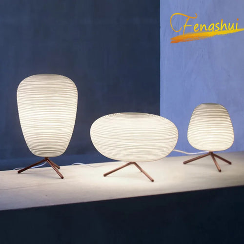 Lampe de Table en verre LED postmoderne