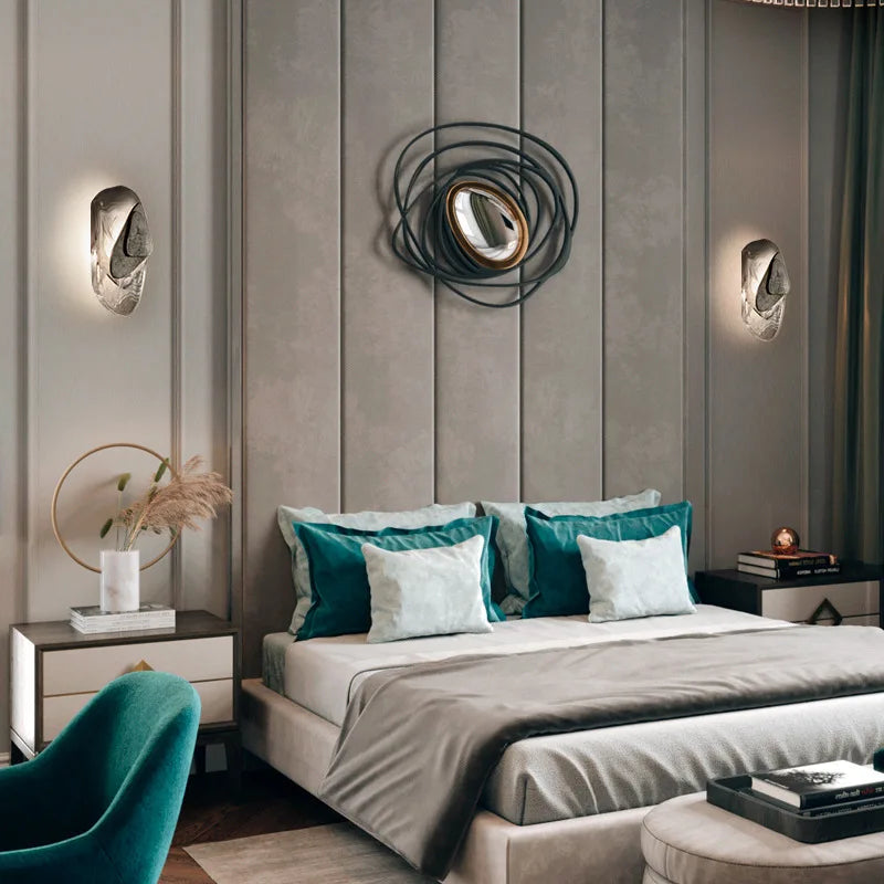 applique murale led en cristal style moderne pour décoration intérieure - vue 4 sur 6