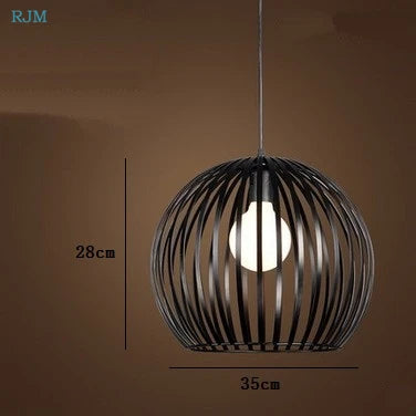 lampes suspendues industrielles vintage nordiques pour bars et restaurants - vue 7 sur 10