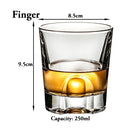 Verres whisky old fashioned style gravé élégant