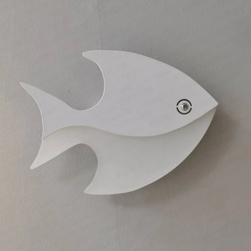 applique murale led créative en acrylique forme poisson pour enfants - vue 4 sur 6