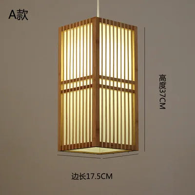 lustre en bambou style zen pour ambiance relaxante - vue 24 sur 29