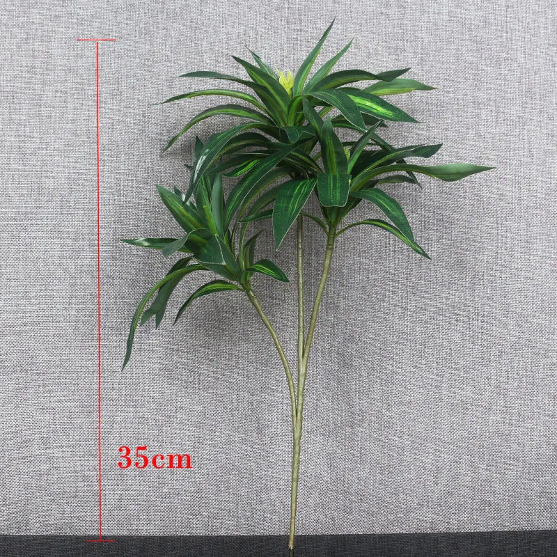 plante artificielle monstera en bambou pour décoration intérieure - vue 5 sur 9