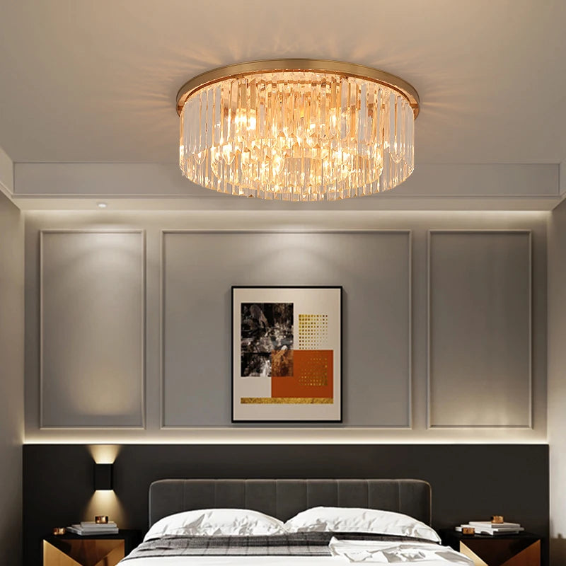 lampe à double usage en cristal pour décor moderne - vue 4 sur 12