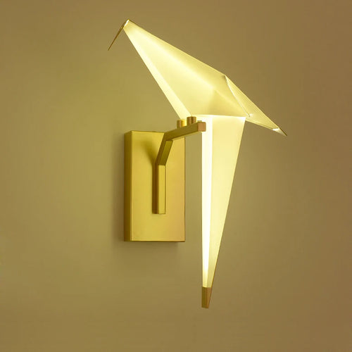 lampe postmoderne en fer acrylique pour amoureux des oiseaux - vue 7 sur 21