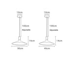Suspension design LED avec abat-jour conique Manizan