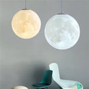 Suspension lune LED lumière ambiance décoration maison