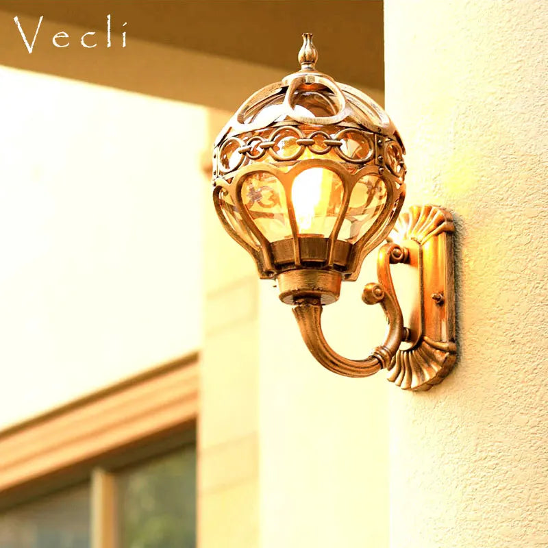 applique murale extérieure étanche pour jardin et décoration - vue 8 sur 8