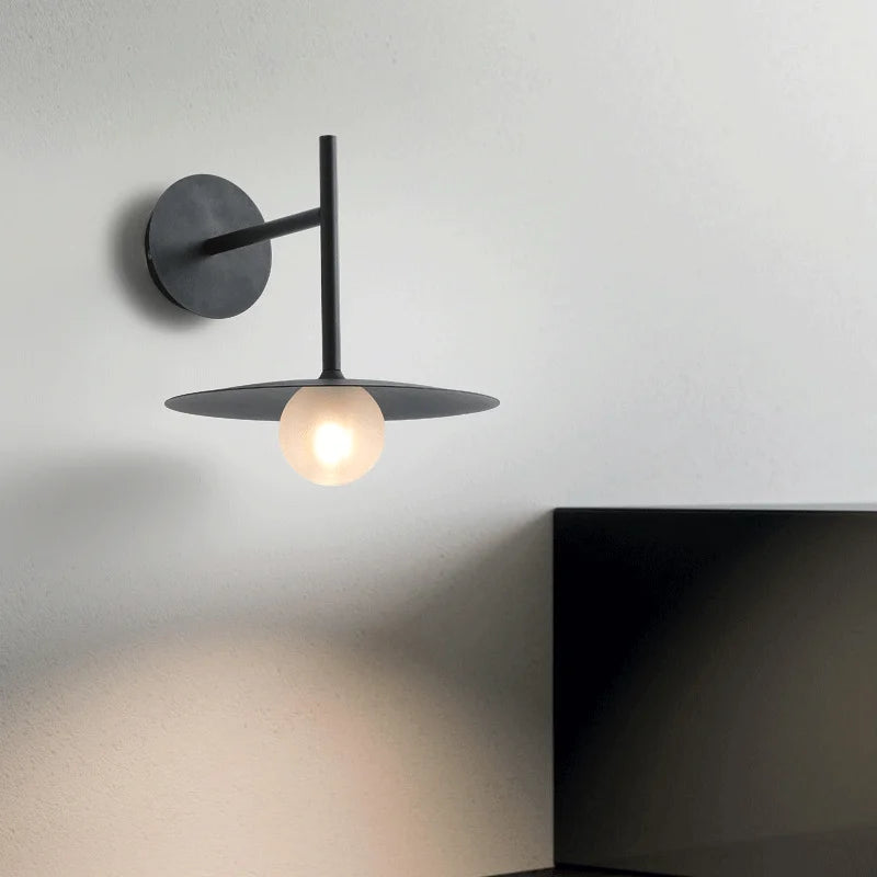 applique murale moderne nordique design créatif soucoupe volante - vue 3 sur 9