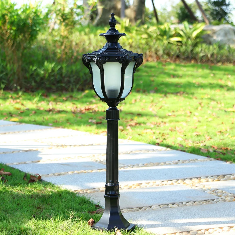 lampe de pelouse led étanche pour jardin et extérieur