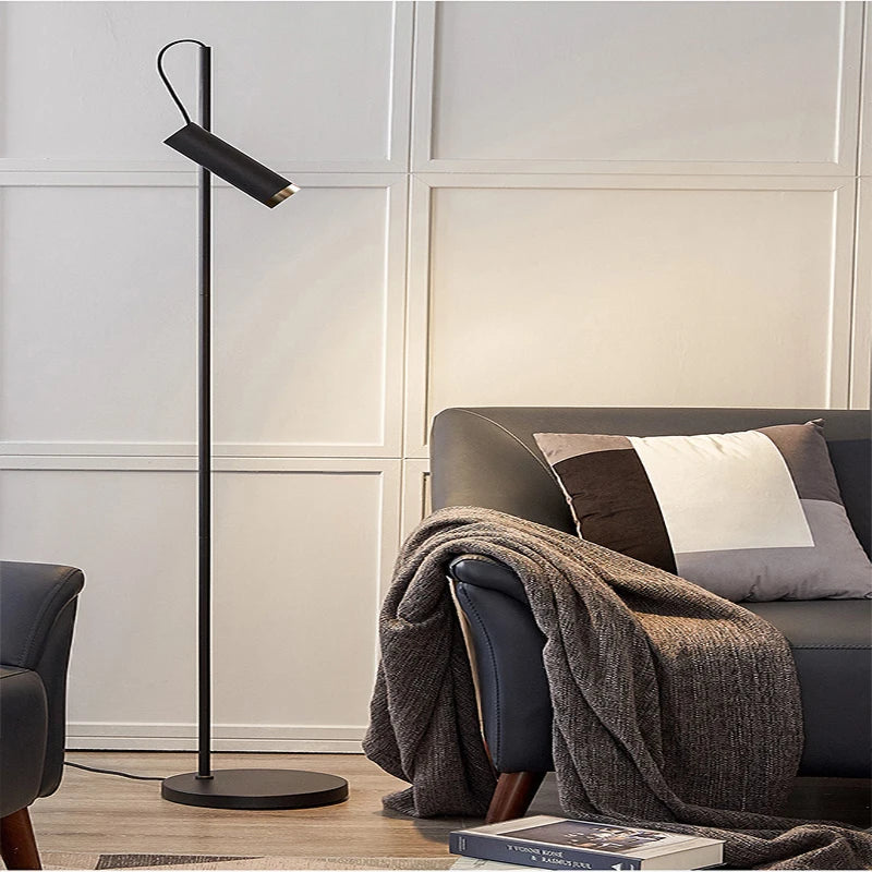 lampadaire led minimaliste pour éclairage intérieur moderne