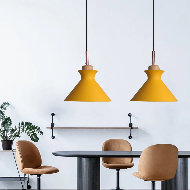 Suspension LED moderne éclairage nordique cuisine salon maison salle à manger Bar luminaires décor E27