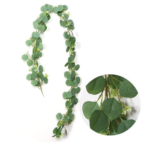 guirlande d'eucalyptus artificiel pour décoration de mariage et table - vue 20 sur 23